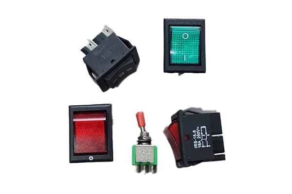 Rocker and toggle switches